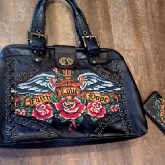 Isabella Fiore Bags | Vintage Isabella Fiore Xlarge Bag Wallet Rare